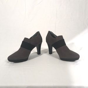 Dana Buchman Grey Boot Heels